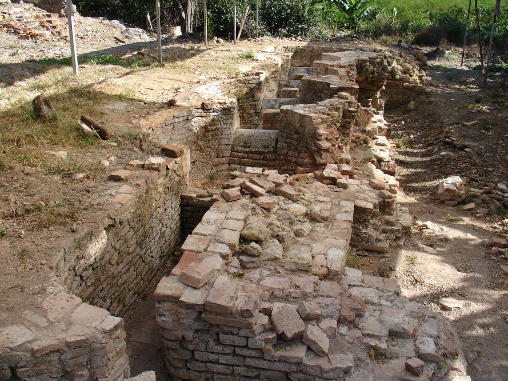 Man konnte noch dir Reste der Kristallisationskessel erkennen.