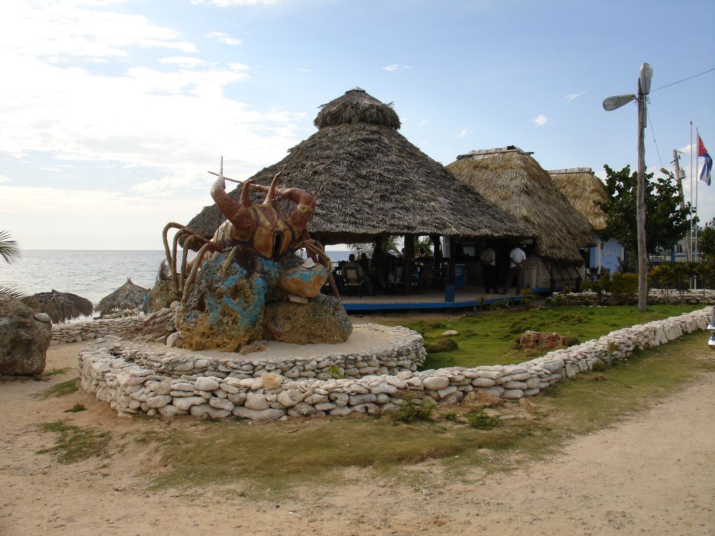 In dieser Strandbar ...