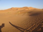 Sanddünen mit Schatten