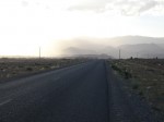 Berge im Abendlicht