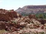 Straße in die Schlucht von der Kasbah