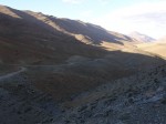 Piste in der Berglandschaft