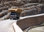 LKW mit Stroh