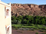 Blick vom Hotel