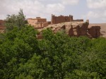 Kasbah über den Bäumen