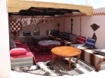 Dachterasse der Kasbah Assafahr