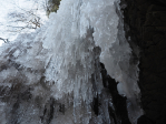 Eisfall von unten